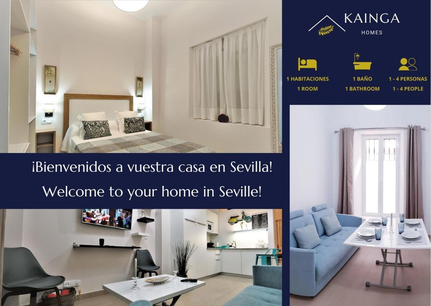 Apartamento San Bernardo - Kainga Homes Sevilla Eksteriør billede