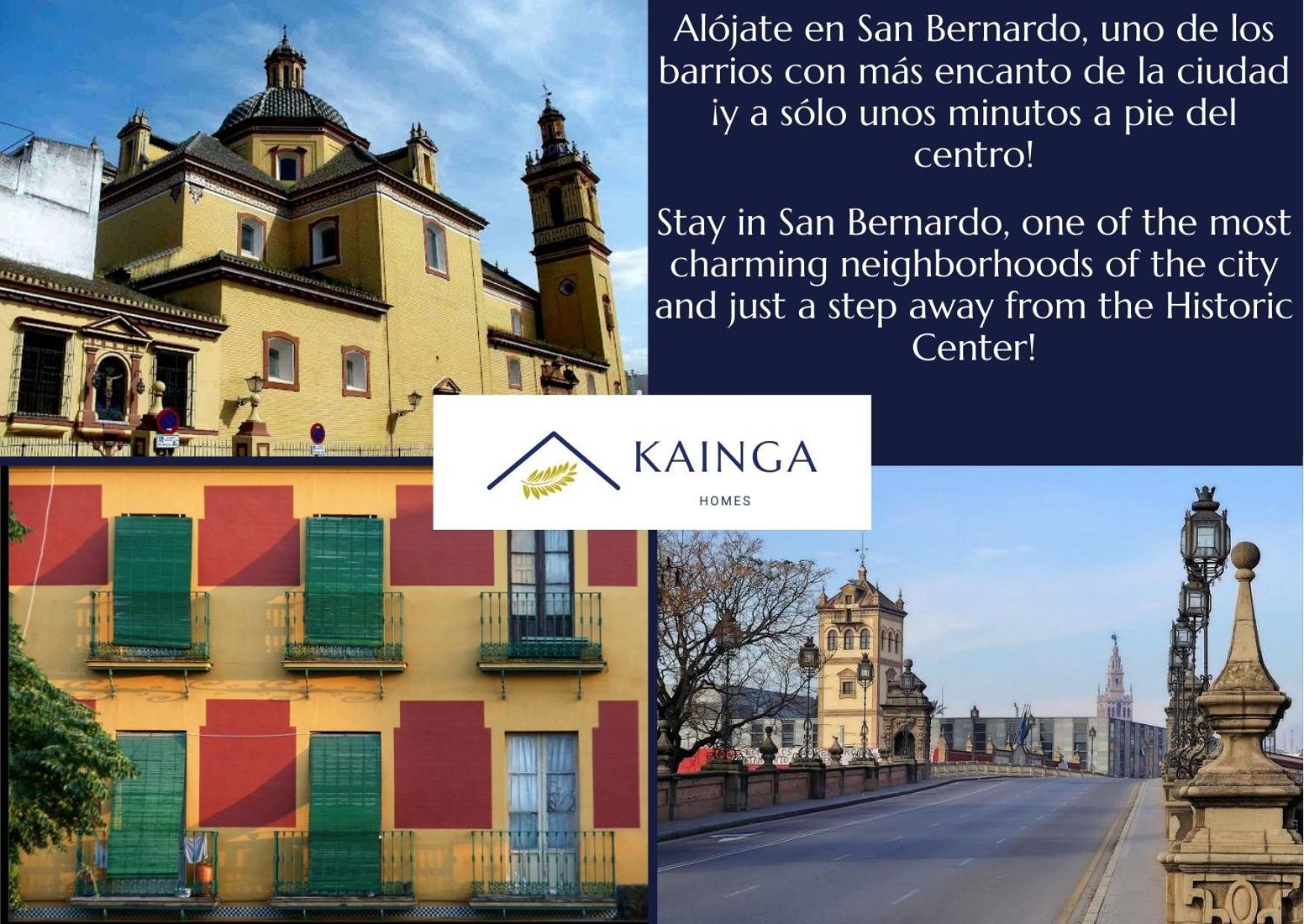 Apartamento San Bernardo - Kainga Homes Sevilla Eksteriør billede